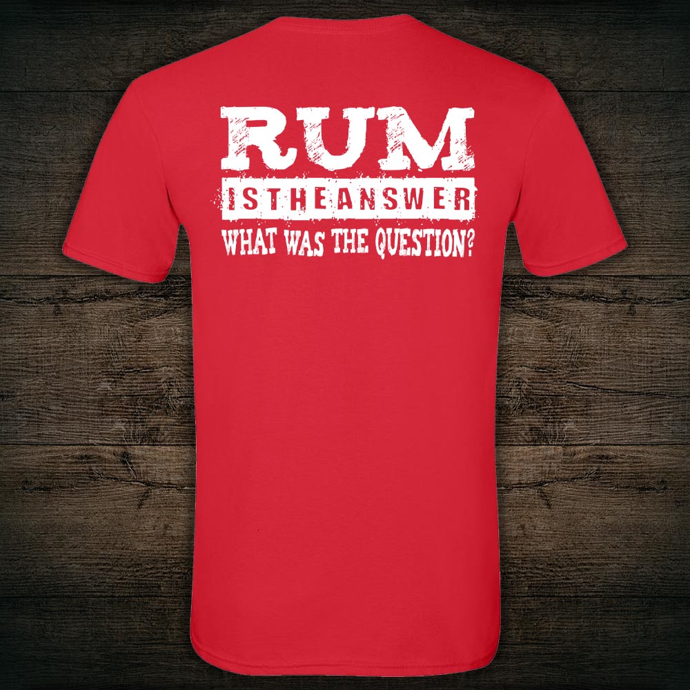Repaste Mikroprocessor Australien Rum is the Answer | Rum T-Shirt – Pusser's Rum