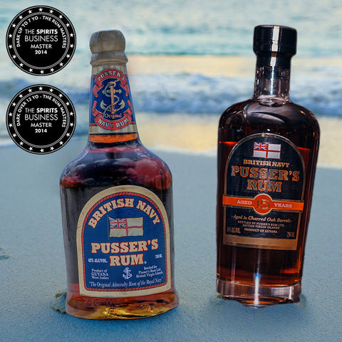 Double Master Medals Awarded to Pusser's in 2014 Rum Masters Competition